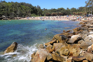 Shelly Beach at Manly in Sydney Australia.