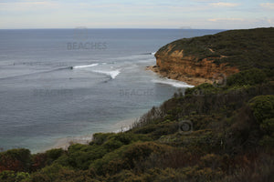 Photograph from the carpark at Bells Beach on the Surf Coast of VIC.