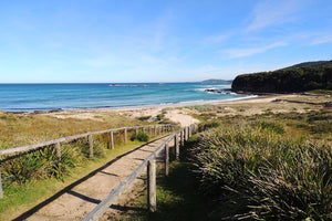 A sunny day at beautiful Pretty Beach on the south coast of NSW
