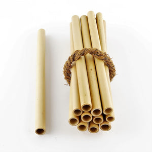 Reusable bamboo drinking straws - OZBEACHES