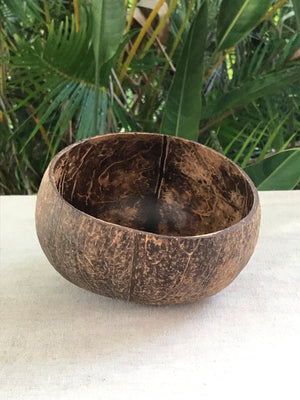 Jumbo coconut bowl - natural