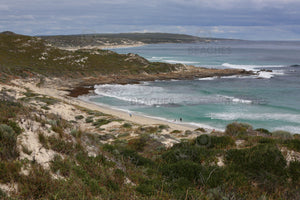 Photograph of the picturesque limestone coastline at Gas Bay, Margaret River WA